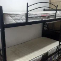 تخت خواب دو طبقه با تشک|تخت و سرویس خواب|بروجن, |دیوار