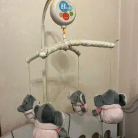 آویز تخت کودک موزیکال چرخشی|اسباب و اثاث بچه|ری, حمزه‌آباد|دیوار