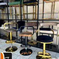 صندلی اپن دو حلقه جکدار کانتر آشپزخانه