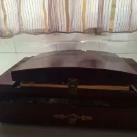 کنسول وچمدان قاشق وچنگال چوبی|ظروف سرو و پذیرایی|نیشابور, خط کاشمر|دیوار