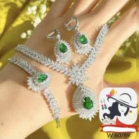 نیم ست و ست نگین نقره|جواهرات|زنجان, |دیوار