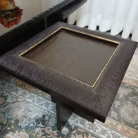 مبل ۷نفره میز غذا خوری ۴ نفره ومیز پذیرایی