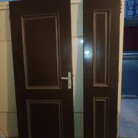 در چوبی دو لنکه در حد نو