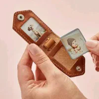 جاکلیدی چرم قاب دار