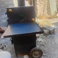 دستگاه پخت ذرت و سیب زمینی