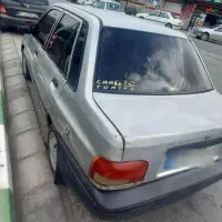 پراید نقره ای مدل ۸۹ تک