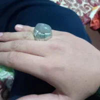 انگشتر فاخر کهنه عقیق سوسنی|جواهرات|خرم‌آباد, |دیوار