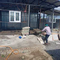 اجرا کاشی سرامیک سنگ انتیک کلی و جزیی