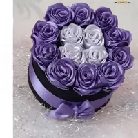 گل روبانی دست ساز۱۲شاخه|گل مصنوعی|هشتگرد, شهرک ایران خودرو|دیوار