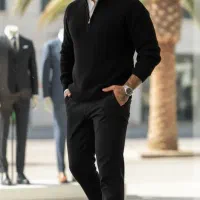 بافت نیم زیپ مردانه