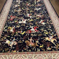 فرش ۱۲ متری طرح شکارگاه|فرش|شیراز, ده پیاله|دیوار