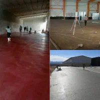 بتن ریزی با ماله پروانه