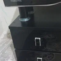 میزتلوزیون شیشه خم سکوریت اصل ترکیه با دوکشو|میز تلویزیون|رباطکریم, شهرک والفجر|دیوار