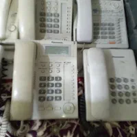 تلفن رو میزی ومَنگَنه و پایه چسب کِش