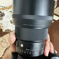 لنز 85 سیگما DGDN F1.4|دوربین عکاسی و فیلم‌برداری|شیراز, فخرآباد (دروازه کازرون)|دیوار