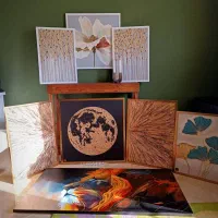 آموزش تابلوهای نقاشی در چالوس (فقط خانوم ها)