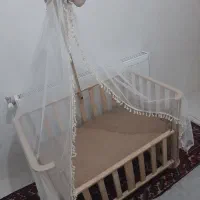 گهواره نوزاد (تخت نوزاد) برند Angelland سیسمونی|تخت و صندلی بچه|تبریز, |دیوار