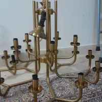 لوسترساده ولی درعین حال شیک|لوستر و چراغ آویز|اصفهان, سروستان|دیوار