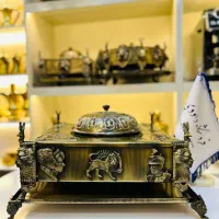 منقل زغالی طرحدار مناسب استفاده خاص و فضای دلنشین|کلکسیون اشیاء عتیقه|کرمان, |دیوار