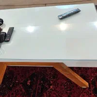 یک دست راحتی ۷ نفره و میز پذیرایی|مبلمان خانگی و میز عسلی|تهران, سید خندان (جلفا)|دیوار