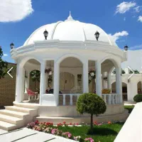 سیمانبری نما رومی نما سیمان سفید آلاچیق