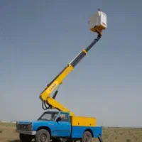 نیسان بالابر 13 متری تلسکوپی لجور شبانه روزی