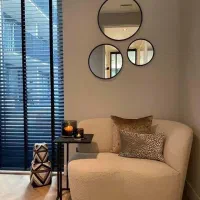 آینه گرد کد ۵۴|آینه|خرمآباد, |دیوار