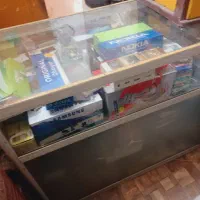 دکور ایستاده و ویترین ست ، دکور و میز پیشخوان mdf|فروشگاه و مغازه|کاشان, پشت شهربانی|دیوار