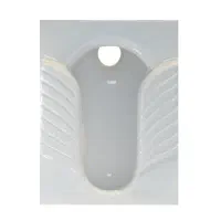 کاسه توالت زمینی برند گاتریا مدل ابرویی