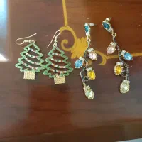 دو جفت گوشواره با سنگ های انرژی بخش