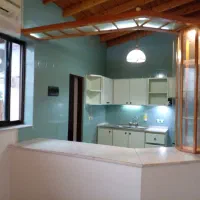 باکس دکوری چوبی شیشه ای.