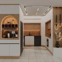 کابینت هایگلاس پاکچوب با طراحی 3D