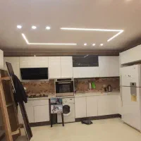 کناف لاین نوری میزTv کمد دیواری کاغذ دیواری شلف|میز تلویزیون|ساوه, |دیوار