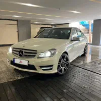 بنز c200 بدون رنگ در حد صفر