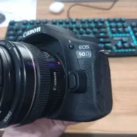 دوربین canon 90D در حدنو با لنز 50 میلی متر f 1.4|دوربین عکاسی و فیلم‌برداری|تهران, جنت‌آباد جنوبی|دیوار