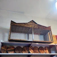 قفس چوب روس دست ساز