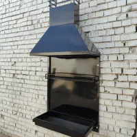 باربیکیو زغالی دیواری