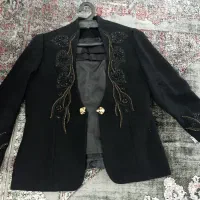 کت و دامن سنگ دوزی شده