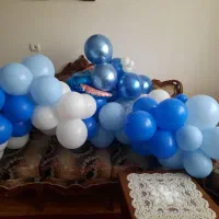 ریسه ی بادکنکی|ریسه و چراغ تزئینی|تبریز, |دیوار