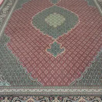 فرش 12متری طرح ریز ماهی در حد نو