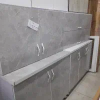 سینک ظرفشویی کابینت هود و گاز با کابینت