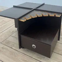 میز جلومبلی با سه میز کوچک