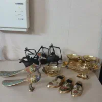 برنجی برنزی دکوری مجسمه ظروف آشپزخانه برنز