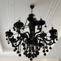 لوستر باکارات مشکی|لوستر و چراغ آویز|تهران, آذری|دیوار