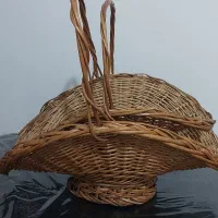 سبد حصیری|صنایع دستی و سایر لوازم تزئینی|شیراز, شاپورجان|دیوار