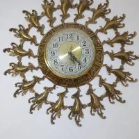 ساعت دیواری برنزی