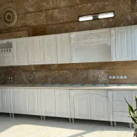 کابینت آشپزخانه پایه استوانه ای روکش وکیوم کره/36P|مصالح و تجهیزات ساختمان|کبودرآهنگ, |دیوار