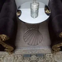 میز عسلی سه تایی فلزی|مبلمان خانگی و میز عسلی|قزوین, |دیوار