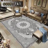روفرشی کشدار و کاور فرش کد ۱۶۱ نقره وینتیج