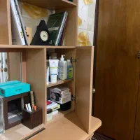 میز تحریر و کتابخانه MDF|میز تحریر و کامپیوتر|گرگان, |دیوار
